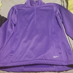 Nike golf fleece lined 1/4 zip